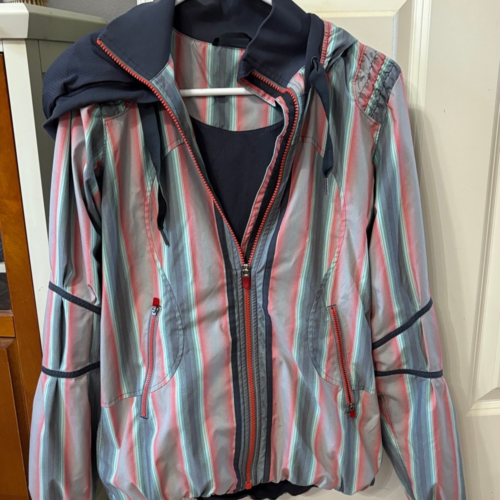 lululemon athletica Multicolor Striped Jacket
